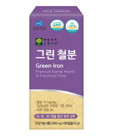fe유산균 변비없는 철분제 가용성헴철 산모 약3개월분 - 상세 이미지 2