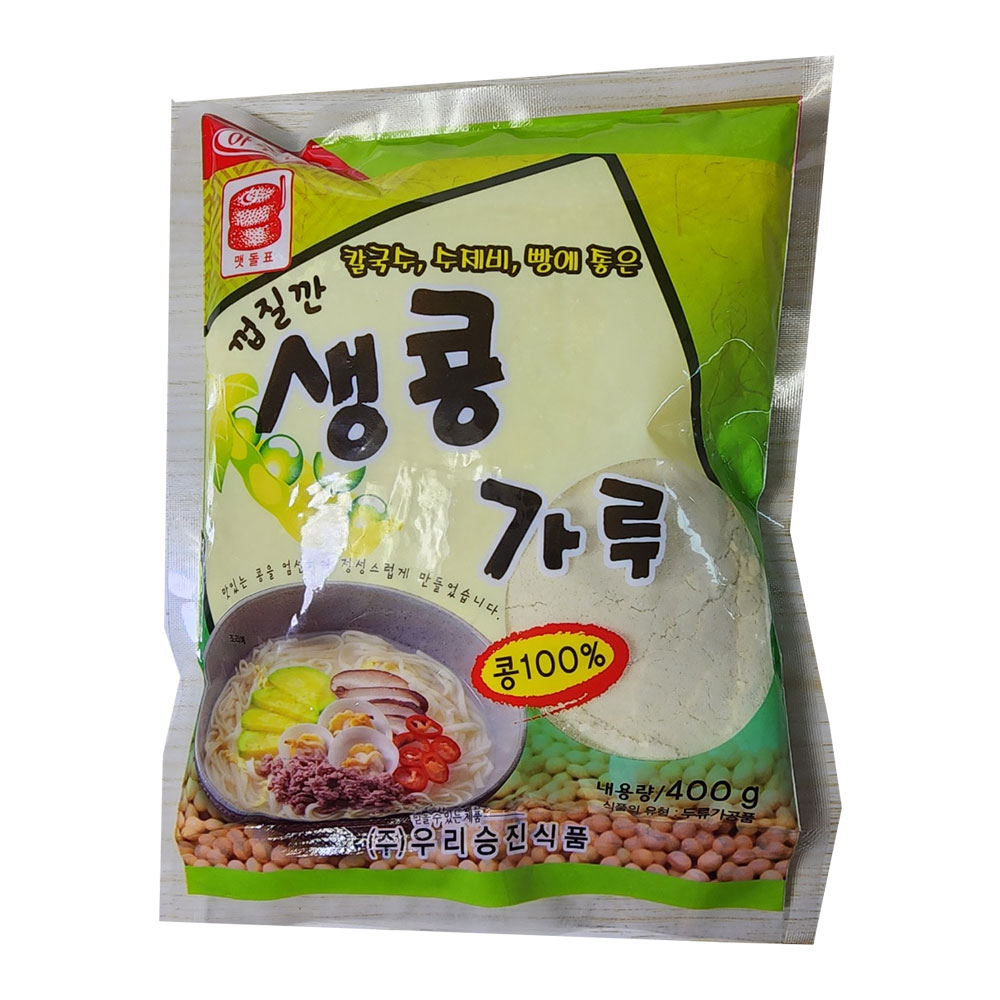 맷돌표 껍질깐 볶음 콩가루 400g : 영우상사온마켓