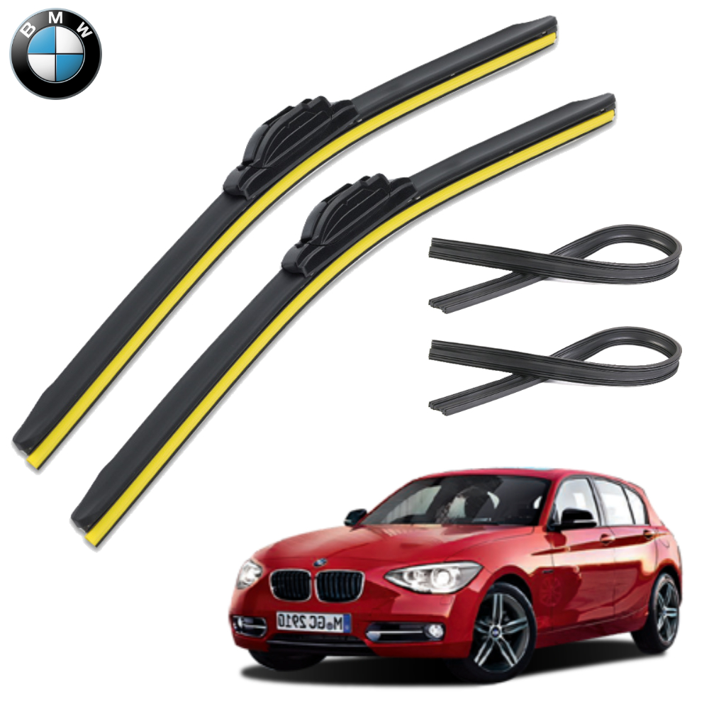 1+1+1 BMW 1시리즈 윈도우브러쉬 와이퍼 블레이드 리필고무 세트 PR - 상세 이미지 3