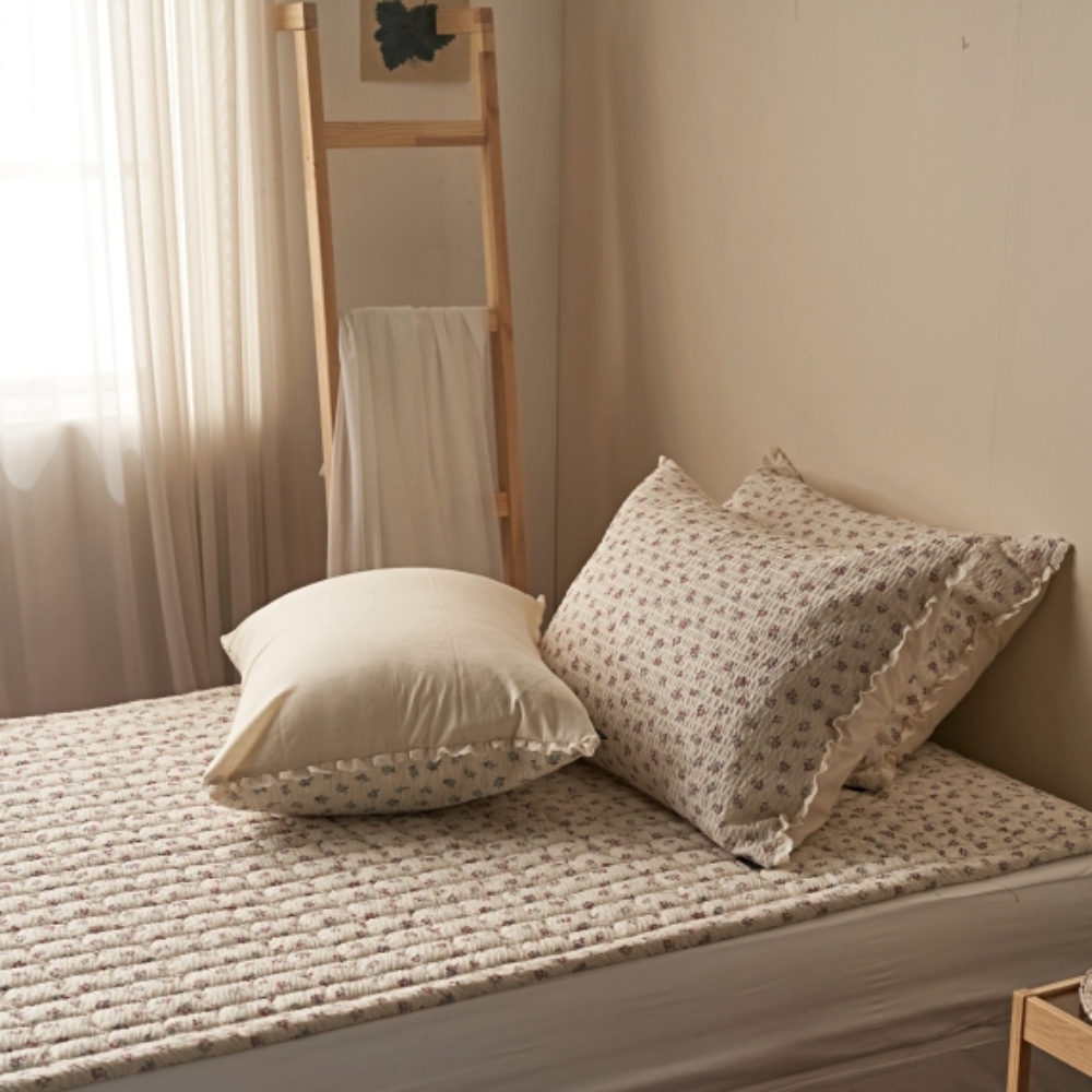 햄프 시어서커 라지킹 슈퍼킹 간절기 여름 침대 패드