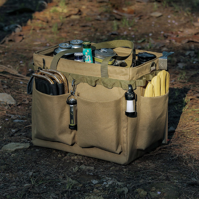 KOOLMAN 쿨맨 캠핑 다용도 아웃도어 폴딩 수납 가방 ver2 올리브그린