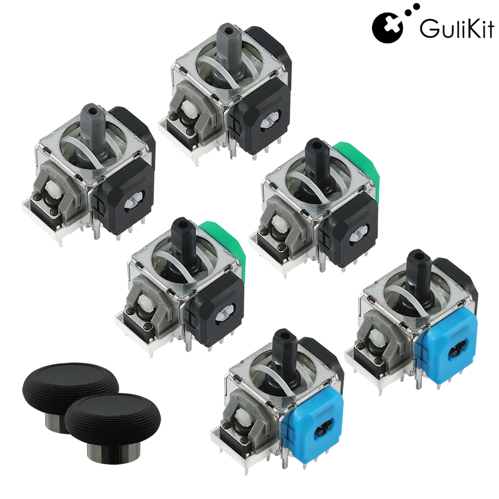 컨트롤러 쏠림 수리부품 TMR 스틱 모듈 듀얼센스 듀얼쇼크 프로콘 엑박패드 Gulikit