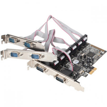 NETmate 6포트 PCI Express 시리얼카드(MOS)  I-472