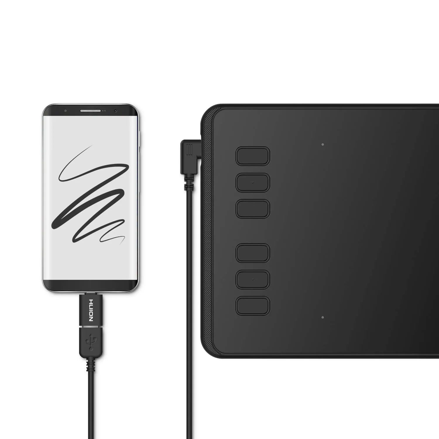 휴이온 HUION 정품 Inspiroy H640P 6인치 펜태블릿 판타블렛 펜타블렛 이미지 6