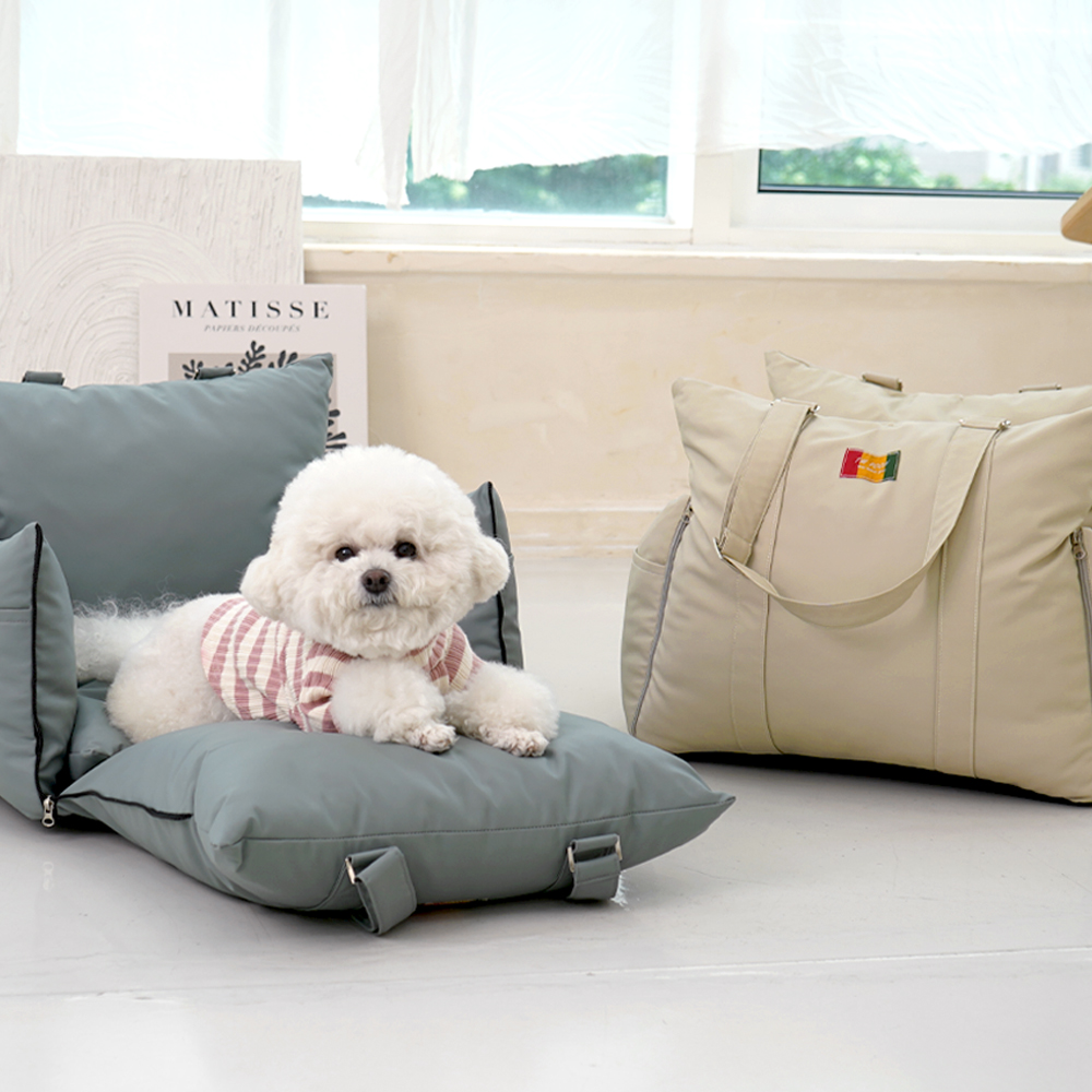 개과천선 하이브 강아지 애견 카시트 드라이빙킷 사계절 고급 차시트