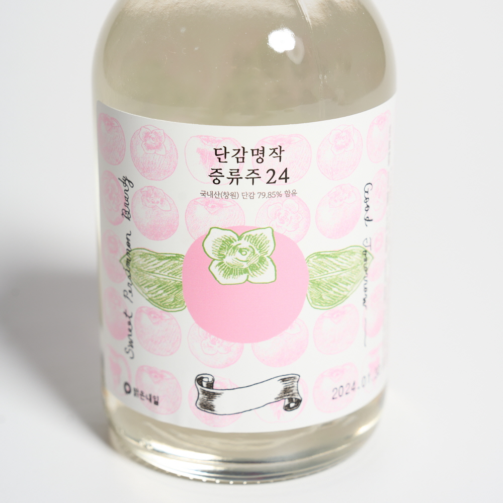 단감명작 증류주 24도 375ml 단감주 맑은내일 - 상세 이미지 2