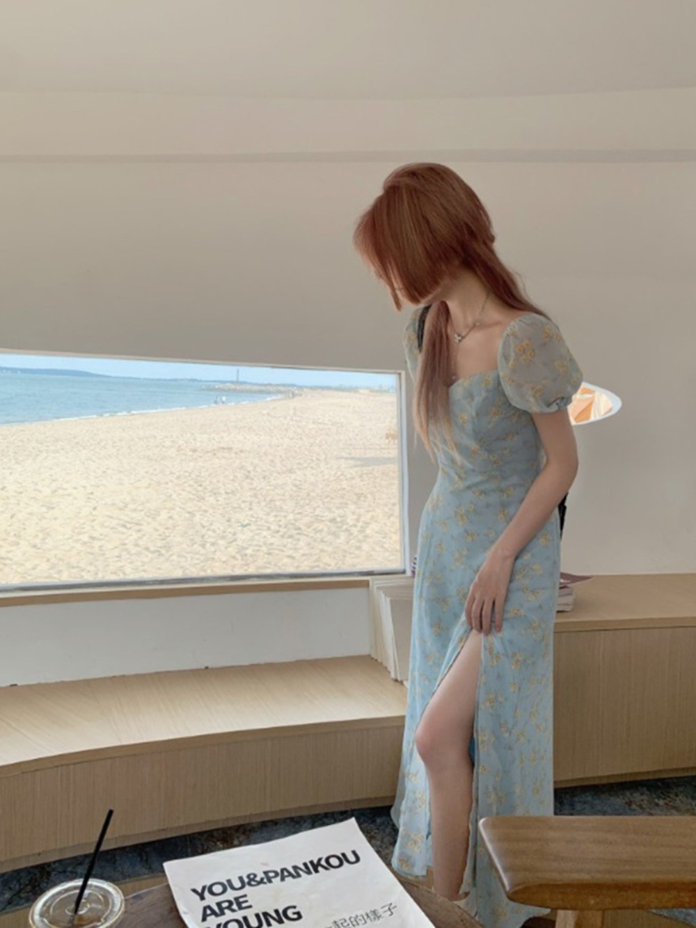 미녀와순정남 34회 한수아 원피스 공마리 얇은 플라워 의상 옷 패션 - 상세 이미지 4