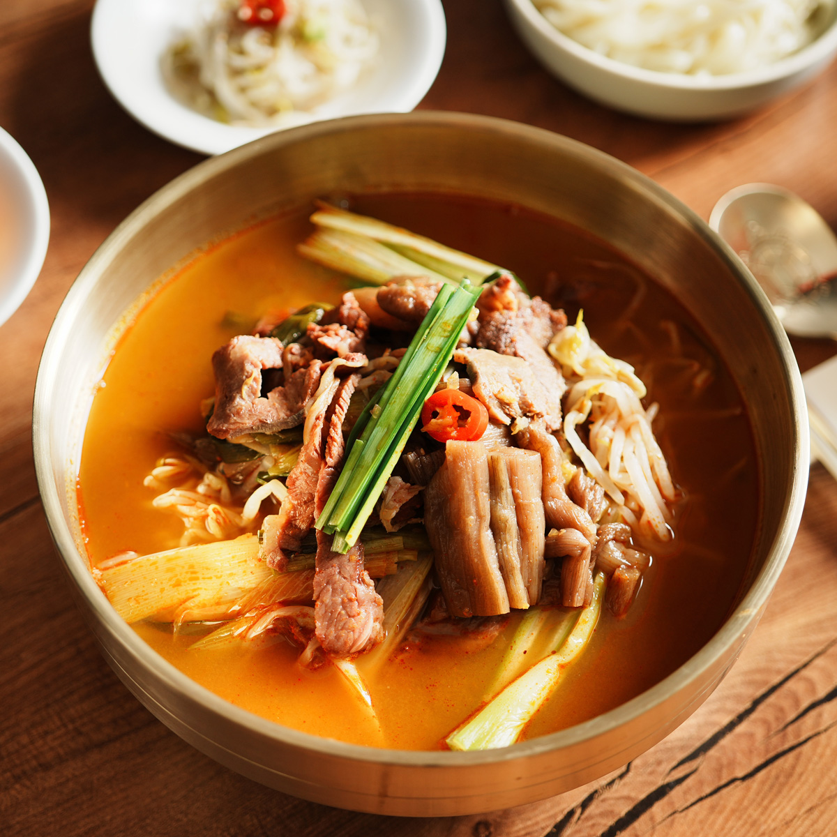 선비찬 가마솥 육개장 600g 얼큰 사골 전통 소고기육개장 - 상세 이미지 5
