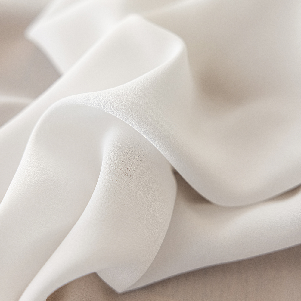 소르르 이음선 없는 형상기억 차르르 쉬폰커튼 비침없는 화이트 맞춤제작 나비주름 안방 120x265