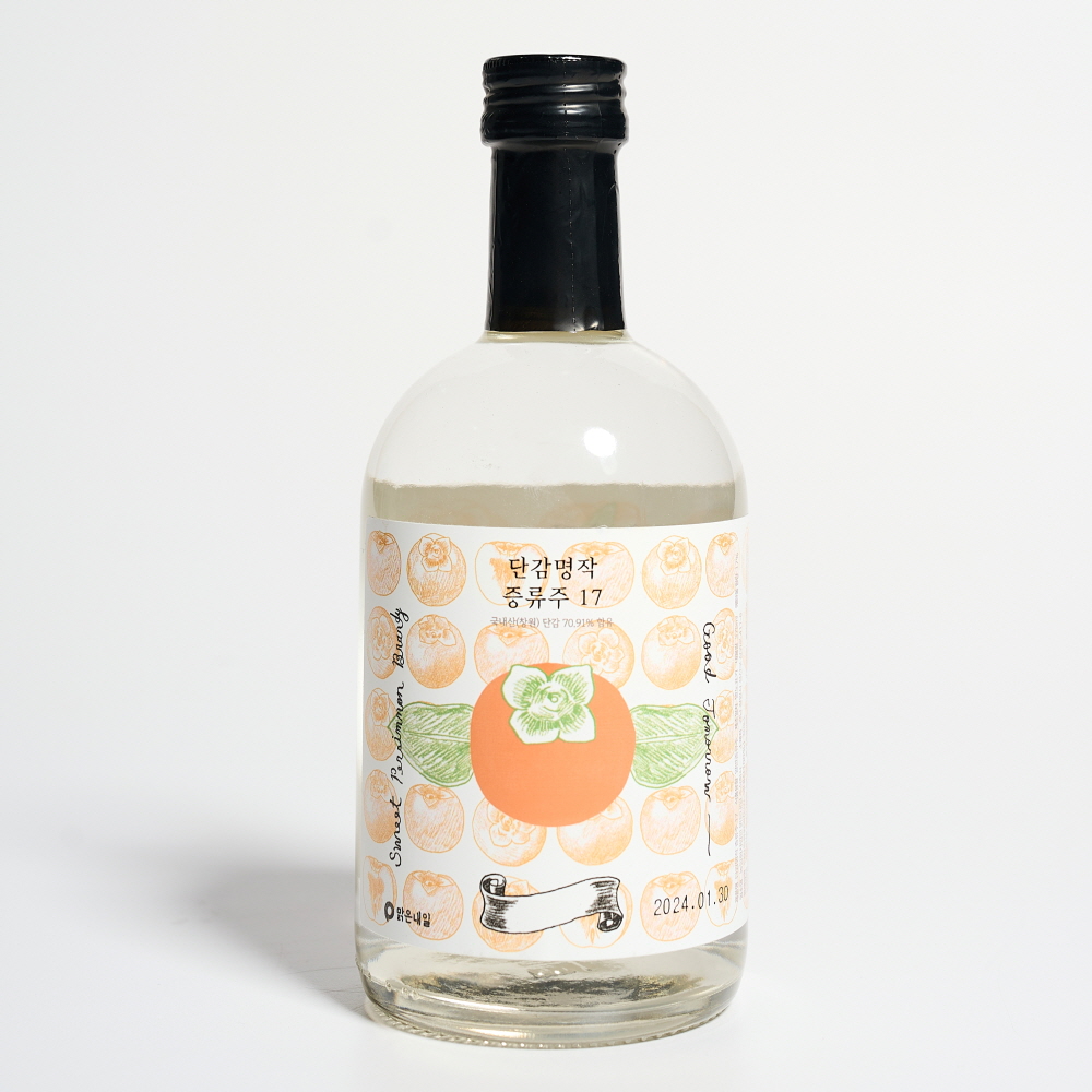 단감명작 증류주 17도 375ml 단감주 맑은내일