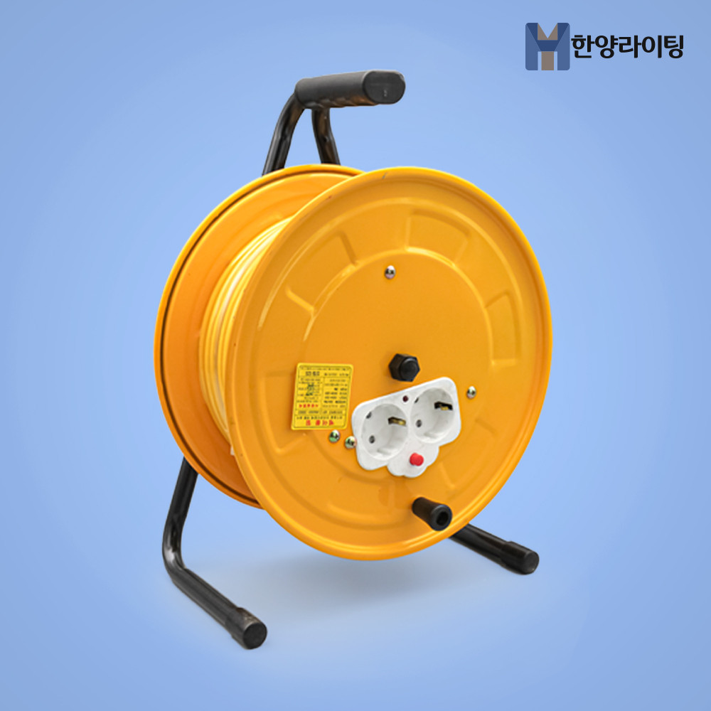 전기 연장선 작업선 캠핑 릴선 30호 1.5SQ - 메인 이미지