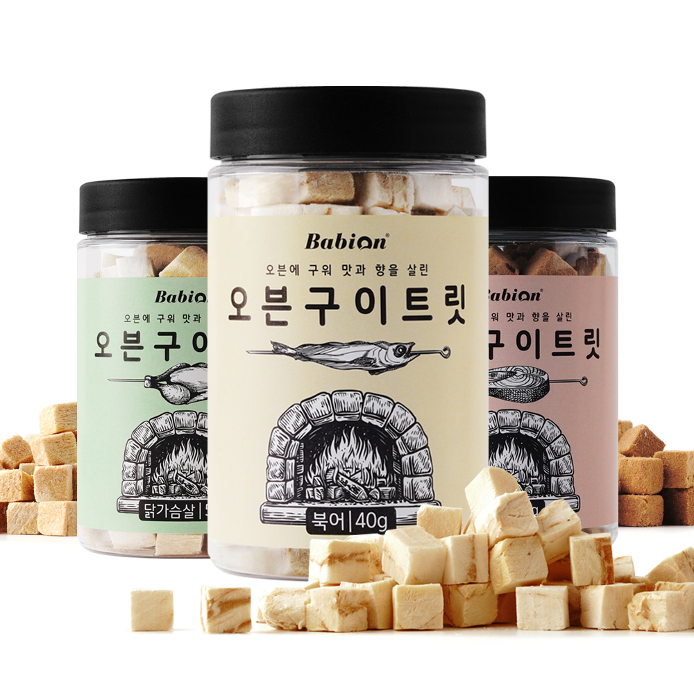 바비온 동결건조 오븐구이 트릿 간식 닭가슴살, 50g, 1개 - 상세 이미지 2