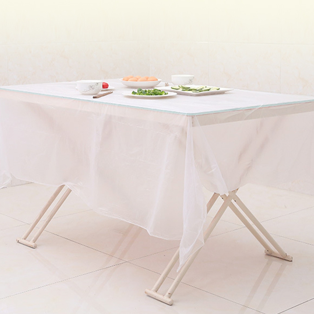 일회용 비닐식탁보 테이블 비닐커버 횟집 식당 캠핑 10p