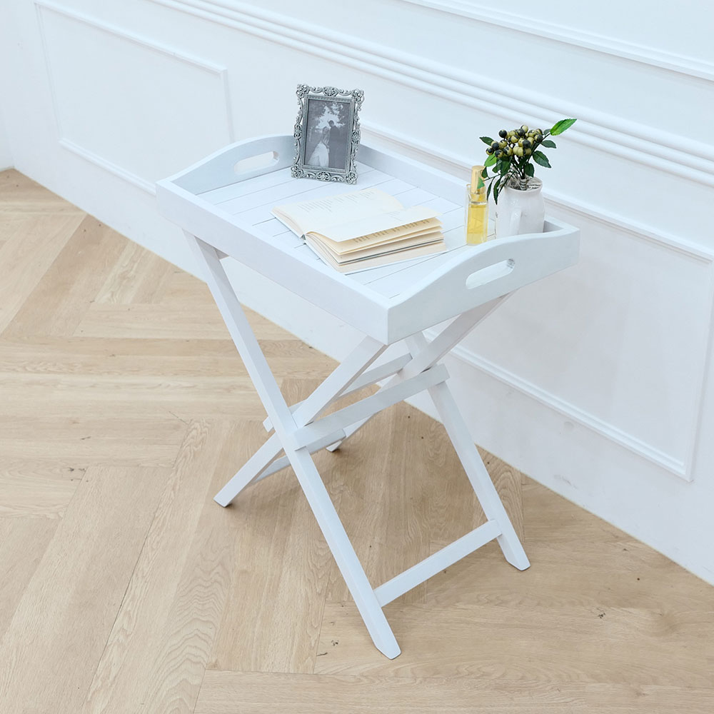 메라토 접이식 테이블(아이보리)