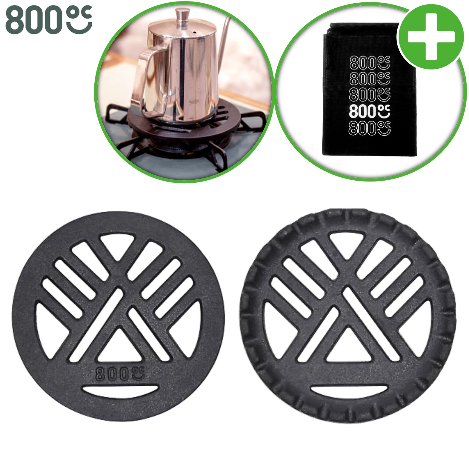 800도씨 오덕 삼발이 소토 레귤레이터 스토브 버너 호환