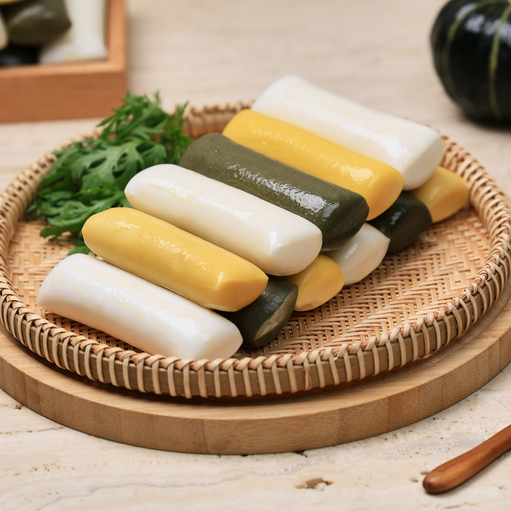 삼색가래떡 자연해동 가래떡 1kg 아침식사대용 - 상품 이미지