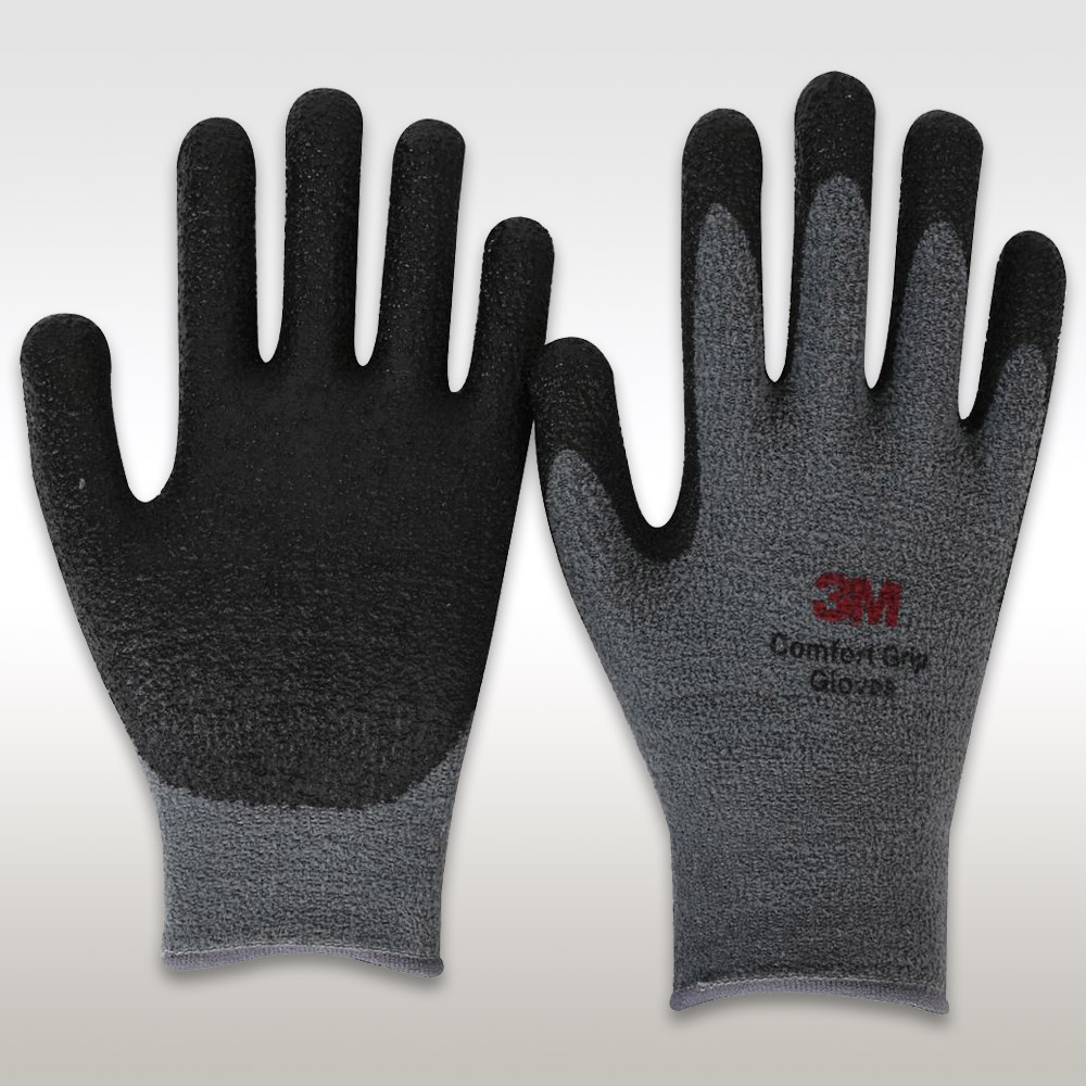 3M NBR폼코팅장갑 컴포트그립윈터(리얼터치) 10조 그레이 S 안전장갑