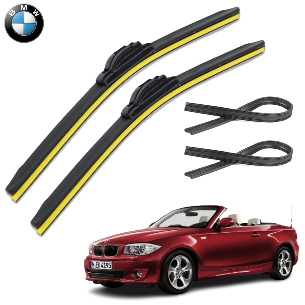 1+1+1 BMW 1시리즈 윈도우브러쉬 와이퍼 블레이드 리필고무 세트 PR - 상세 이미지 4