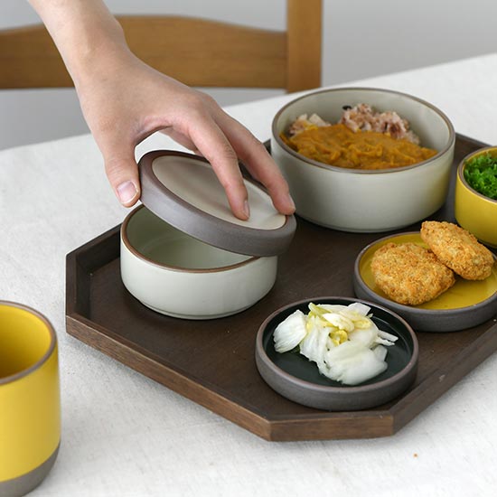 에라토 포슬착착 1인 8p 국산 도자기 찬통 뚜껑 그릇 선물세트