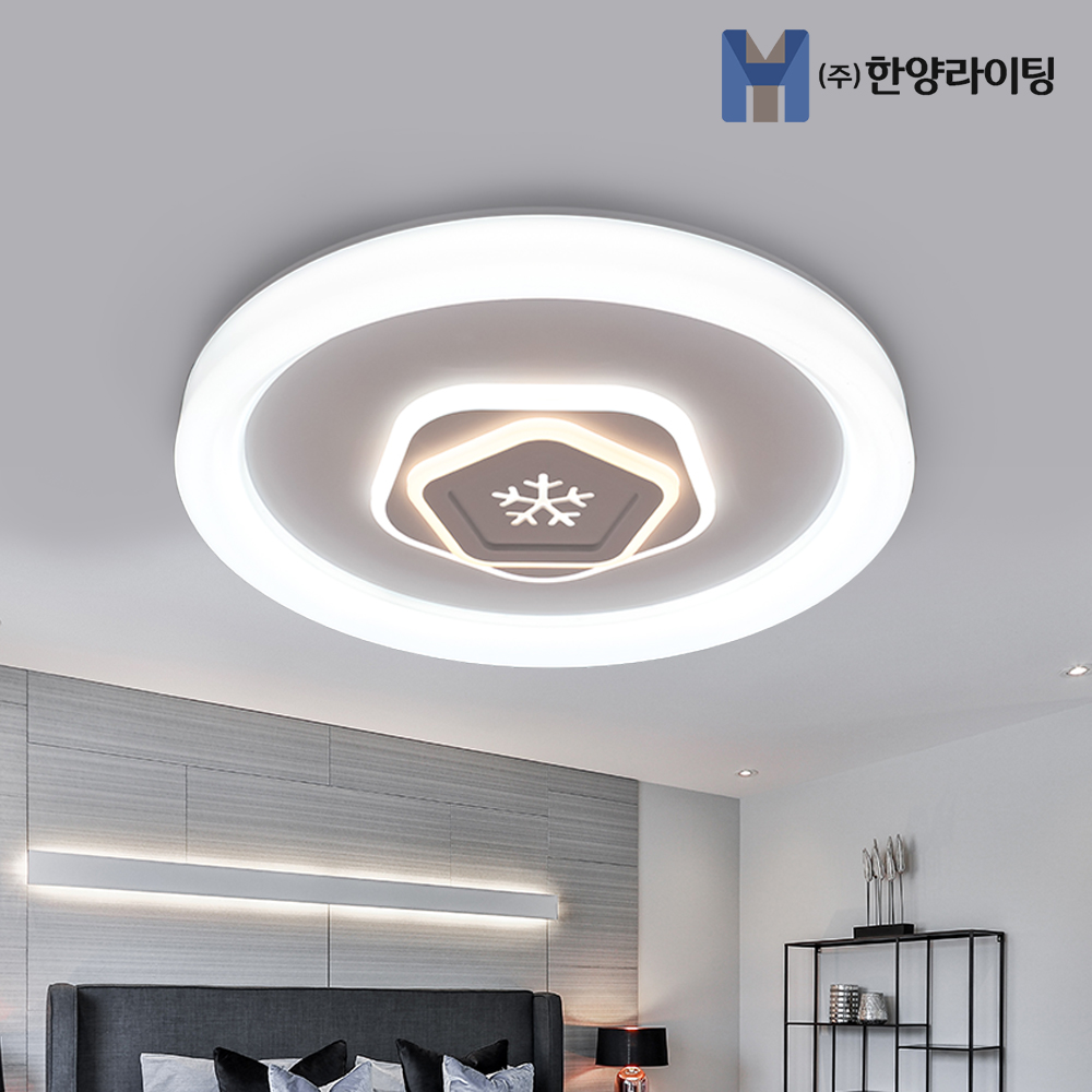 LED등 조명 LED 조이눈꽃원형 방등 72W - 상품 이미지