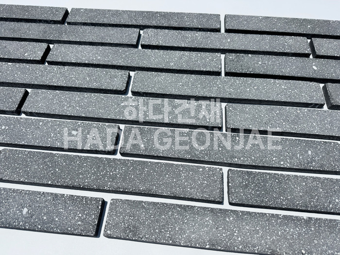 모노타일 390x55x15T 블랙 / 하다건재