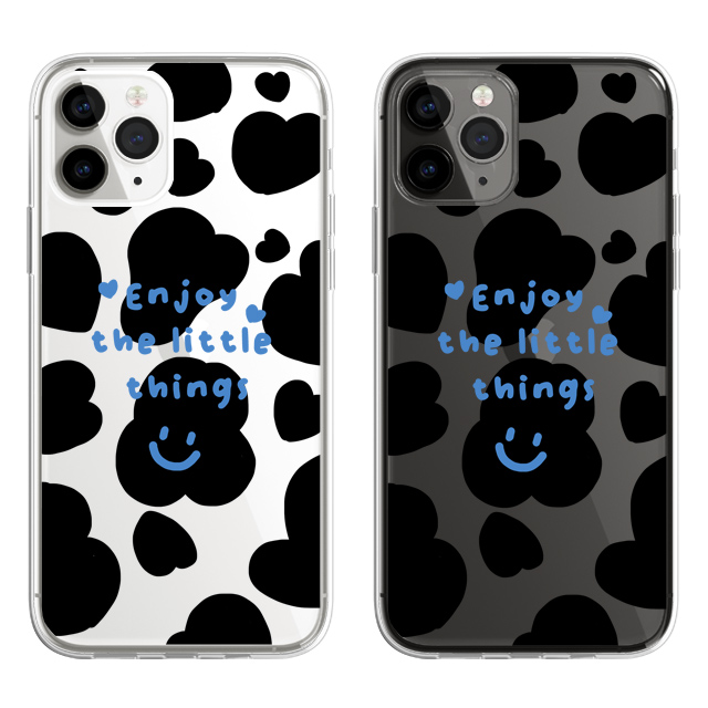 굿럭 스마일 카우 투명 젤리 케이스 - 상품 이미지