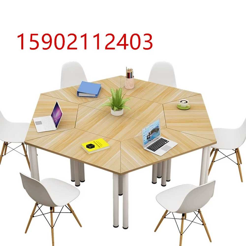 사다리꼴 책상 모듈 테이블 상담실 세미나 강의실 교실 80x34x75 이미지 7