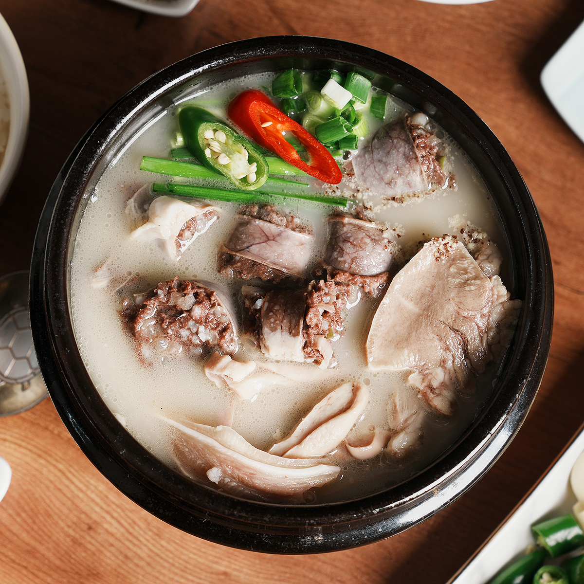 선비찬 사골순대국 600g X 25봉 프렌차이즈 매장용 냉동 즉석국 탕 - 상세 이미지 4