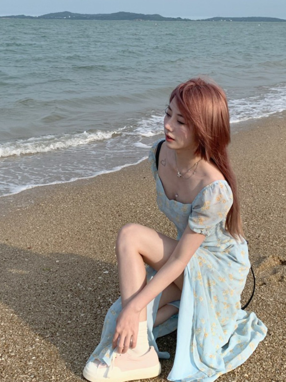미녀와순정남 34회 한수아 원피스 공마리 얇은 플라워 의상 옷 패션 - 상세 이미지 3