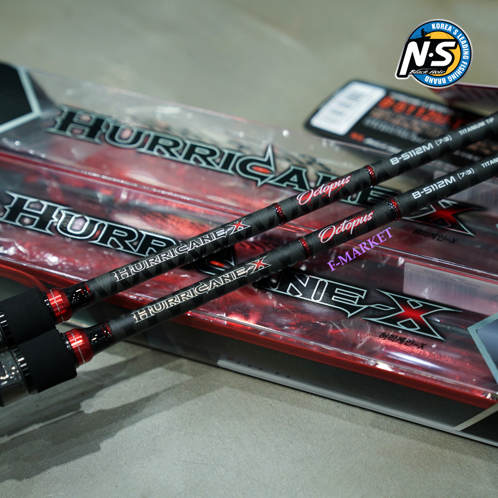 NS 허리케인 X 옥토퍼스 티탄톱 문어 낚시대 B-5112M-TT
