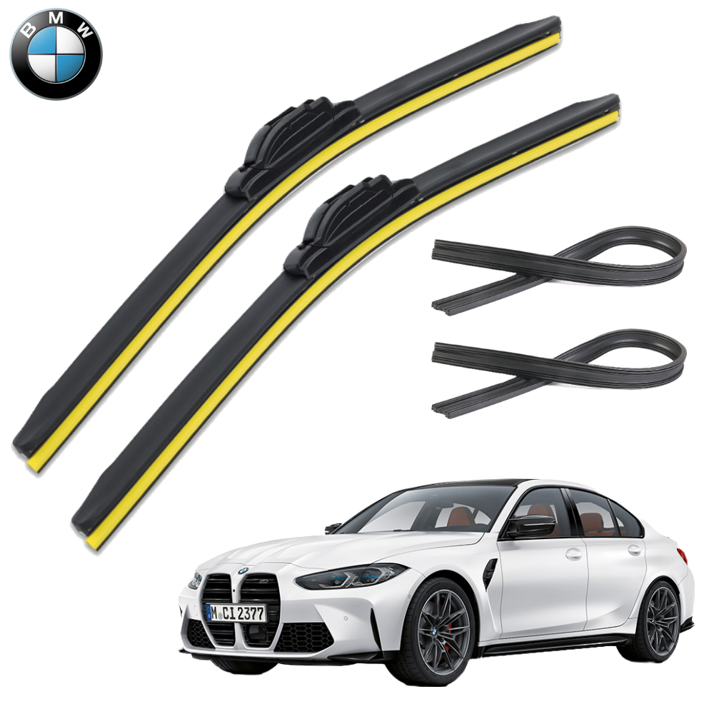 1+1+1 BMW M3 윈도우브러쉬 와이퍼 블레이드 리필고무 세트 PR - 상세 이미지 2