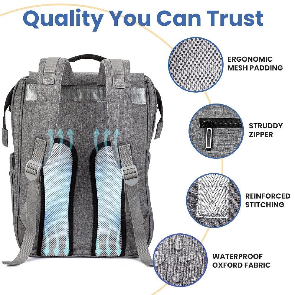 기능성 기저귀 가방 프리미엄 위한 모던 올인원 엄마 아빠 기저귀파우치 외출