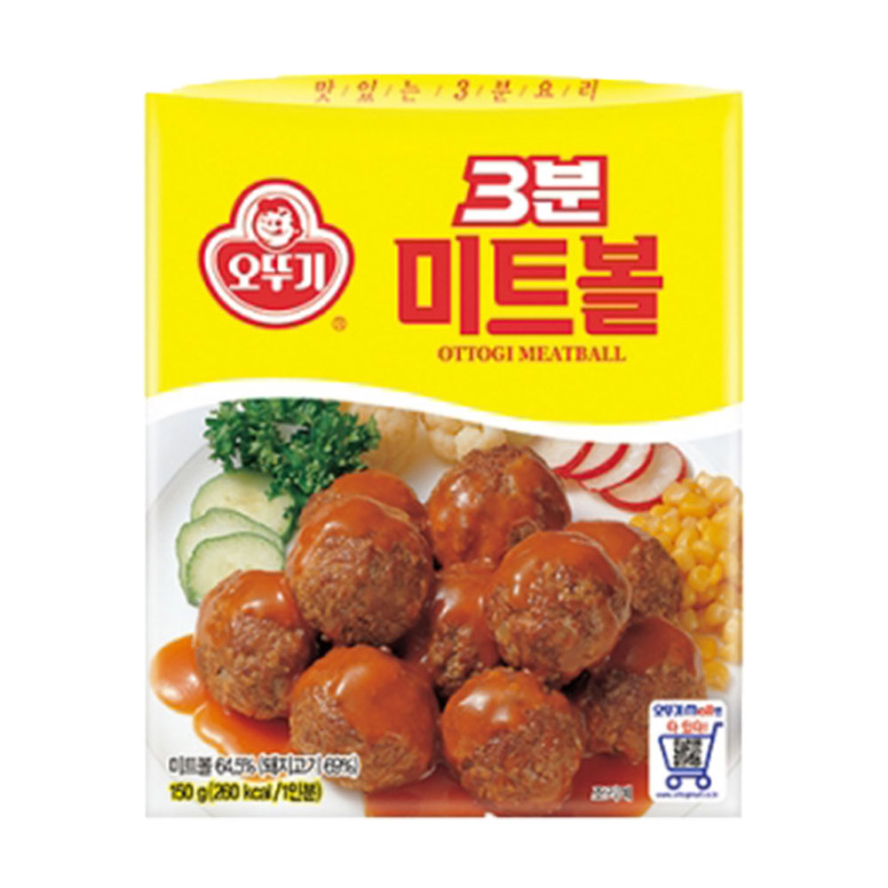오뚜기 3분 미트볼 150g - 상품 이미지