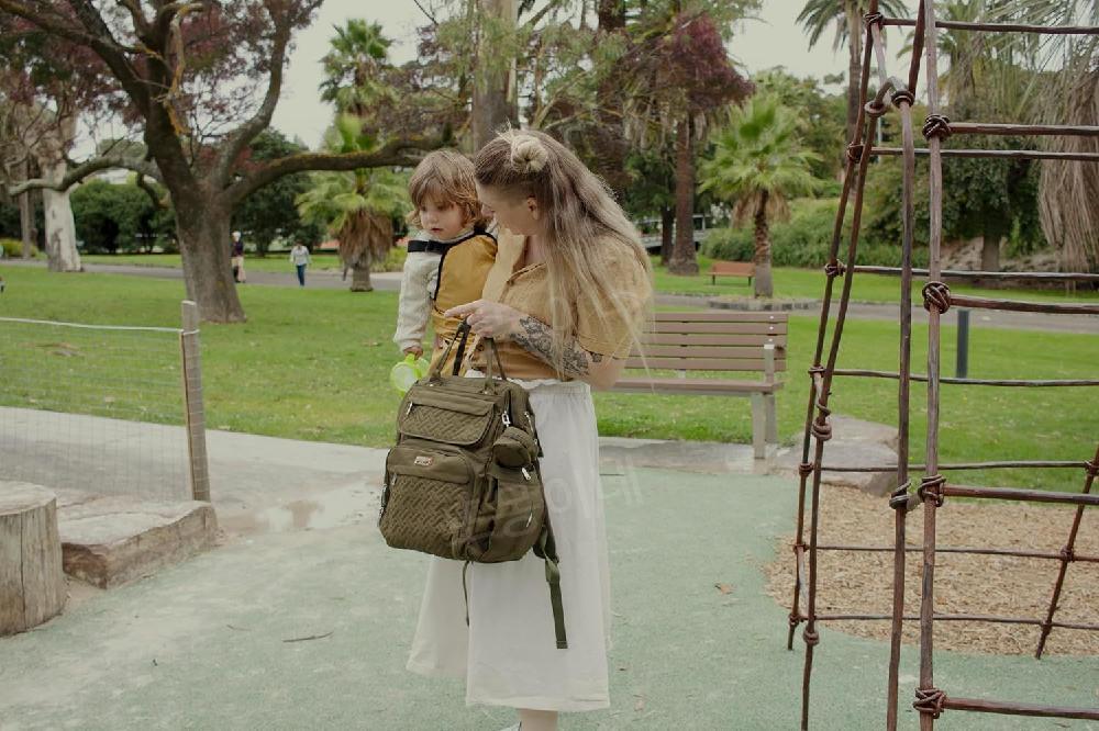 기능성 기저귀 가방 올인원 모던 위한 프리미엄 엄마 아빠 데일리백