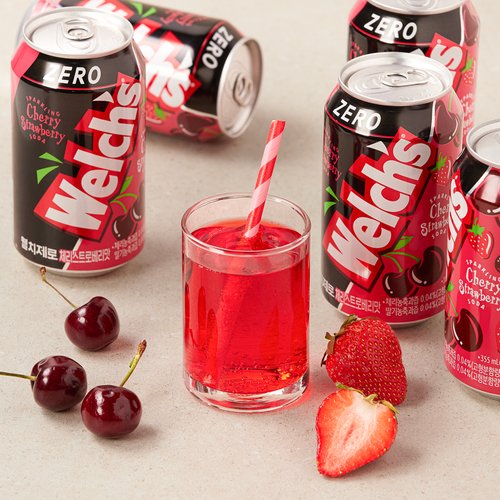 웰치 제로 체리스트로베리맛 355ml6 (산본점) : 이마트택배