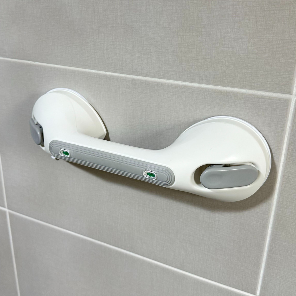 올지 무타공 욕실 안전손잡이 안전바 강력하중 화장실 흡착식 - 상세 이미지 2
