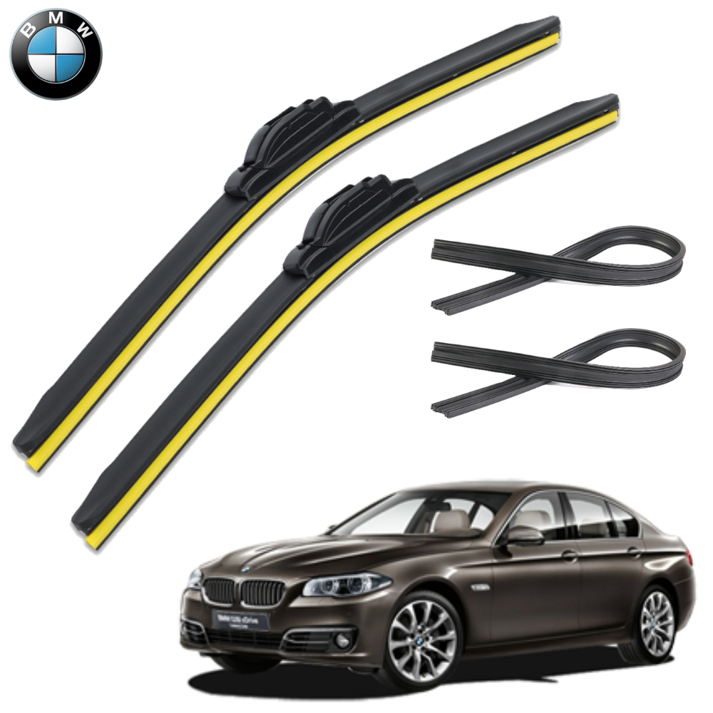 1+1+1 BMW 5시리즈 와이퍼 리필고무 세트 G30 PR 커넥터B2 - 상세 이미지 3