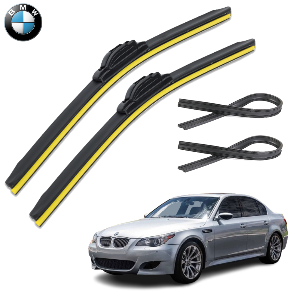 1+1+1 BMW M5 윈도우브러쉬 와이퍼 블레이드 리필고무 세트 PR - 상세 이미지 2