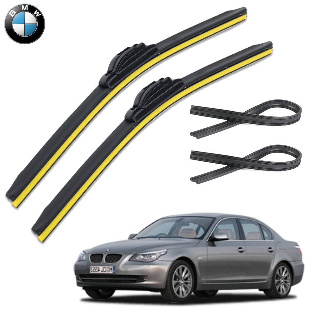 1+1+1 BMW 5시리즈 와이퍼 리필고무 세트 G30 PR 커넥터B2 - 상세 이미지 4