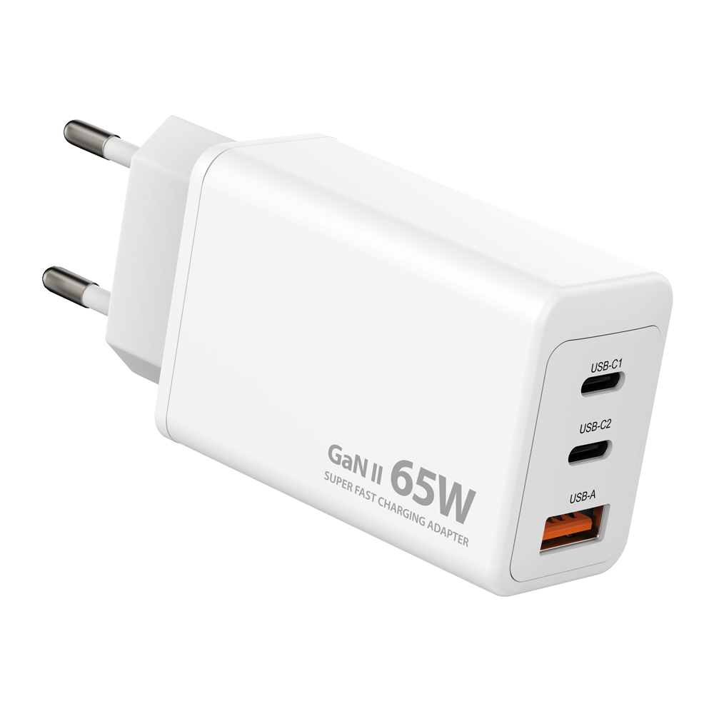 몬스터라이트 GaN2 PD 65W 초 고속 충전기 3포트 멀티 어댑터 - 상세 이미지 3