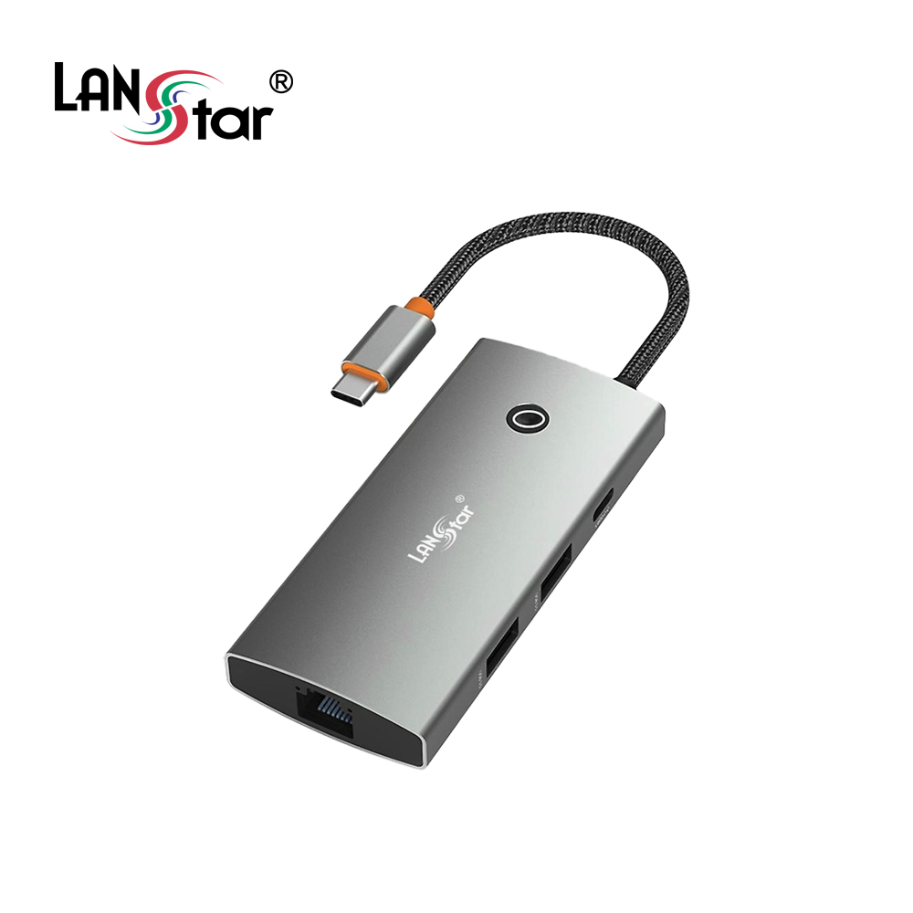 C타입 허브 멀티 맥북허브 6in1 HDMI ON OFF 기능 지원 (LS-U61MH)