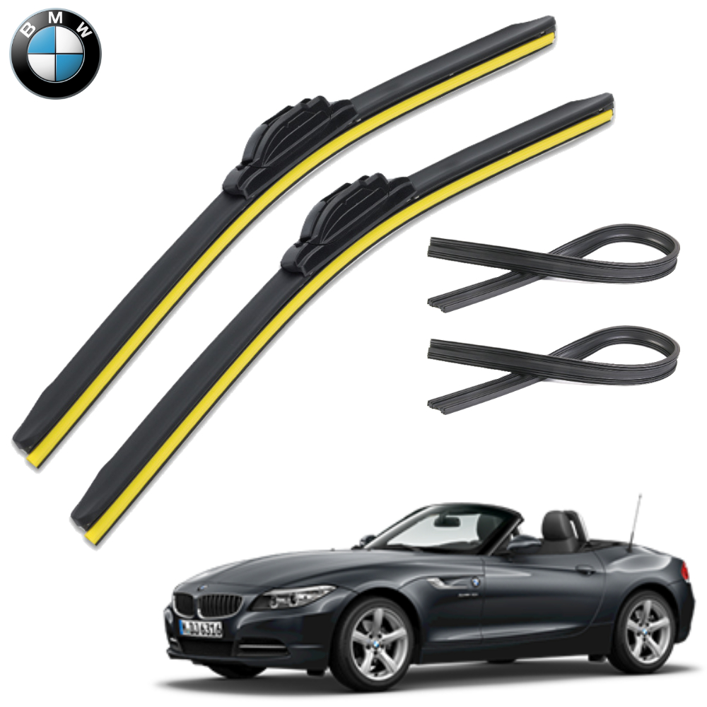 1+1+1 BMW Z4 윈도우브러쉬 와이퍼 블레이드 리필고무 세트 PR - 상세 이미지 2