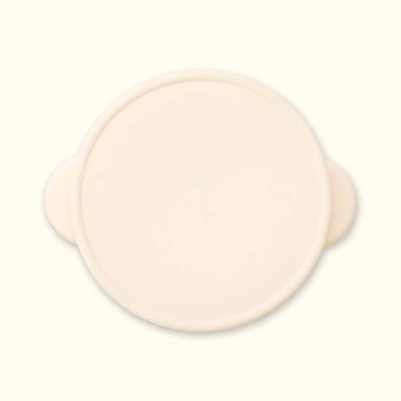 강아지 밥그릇 반려견 실리콘 물그릇 반려견 식기 미니 실리콘팟 애견 보울 개밥 그릇 뚜껑 달린 이미지 2