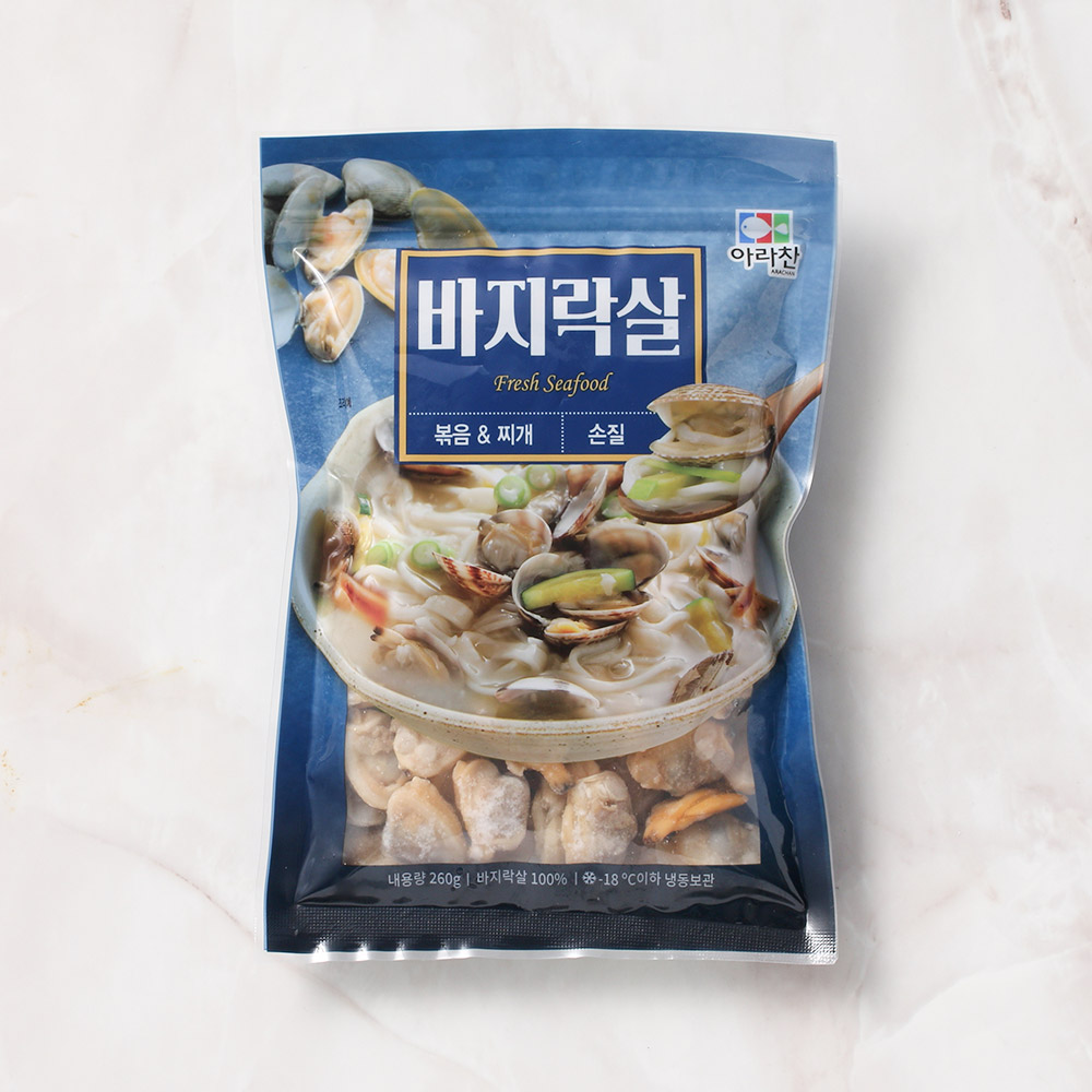 피터씨마켓X아라찬 냉동 자숙 바지락살 260g, 2개 - 상세 이미지 4