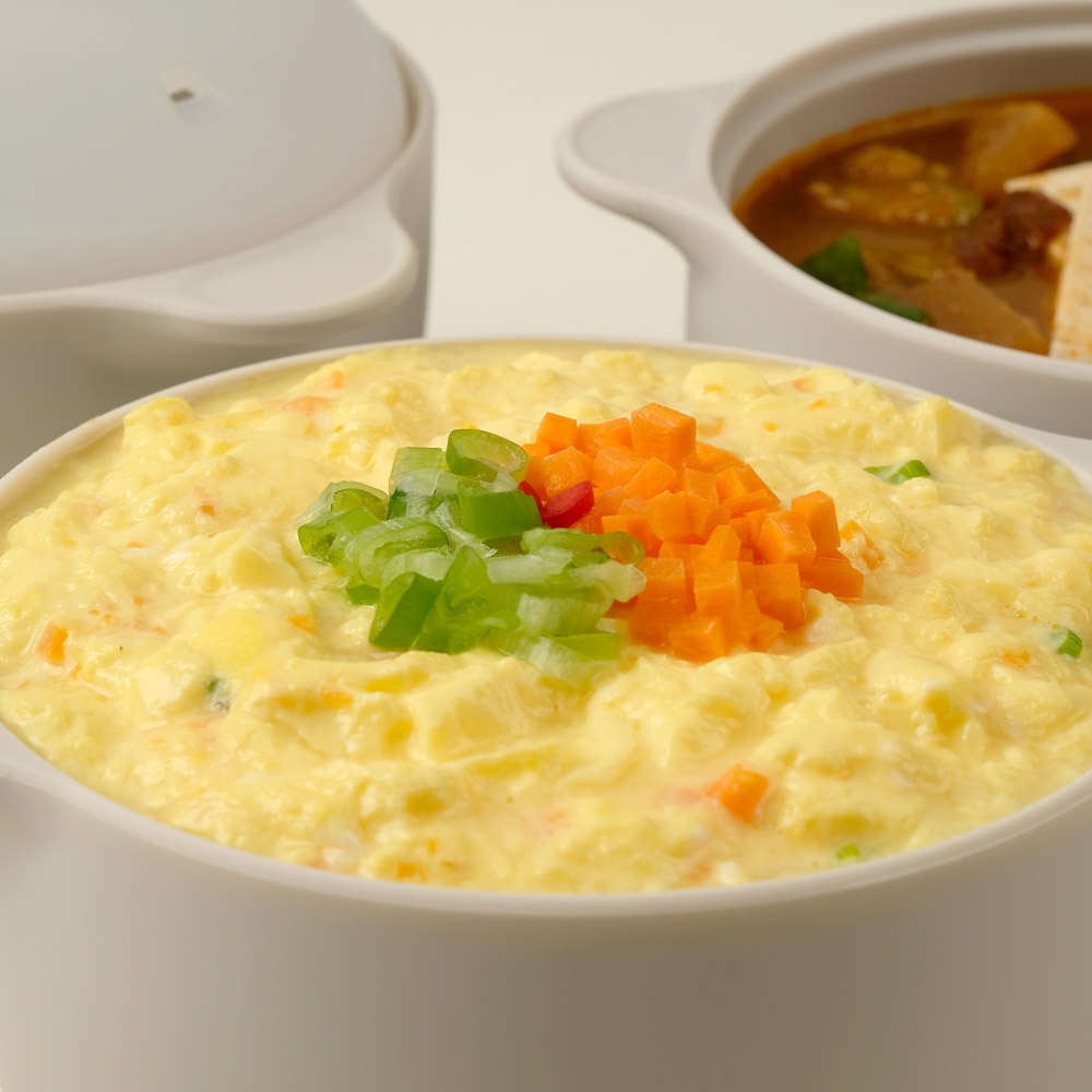 국산 전자레인지 찜기 용기 실리콘 냄비 렌지용 그릇 계란찜 800ml 이미지 7