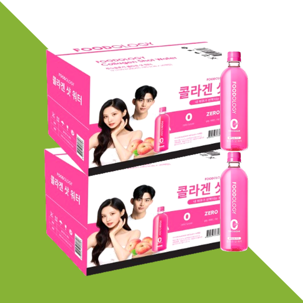 푸드올로지 콜라겐샷워터 마시는 콜라겐 24개입X2세트 - 메인 이미지