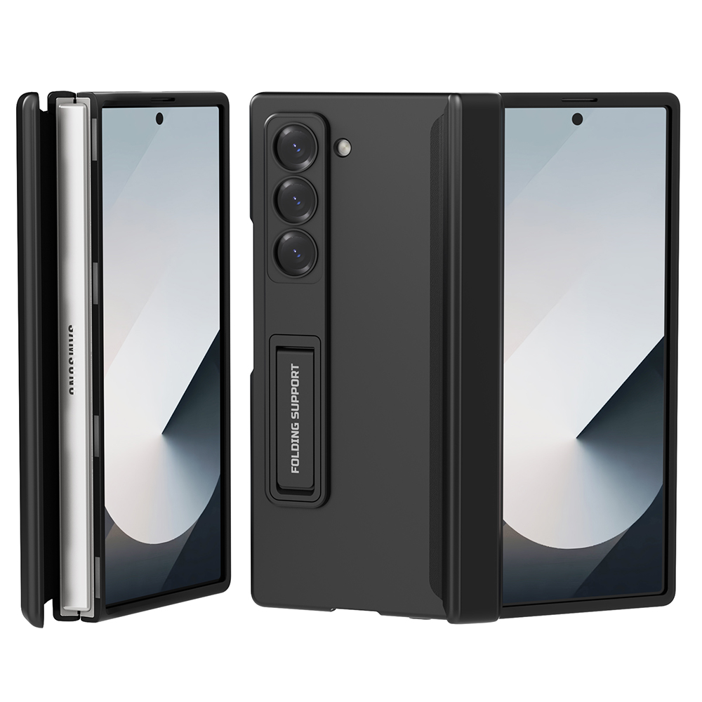 아이엠듀 힌지보호 슬림 케이스 블랙, 갤럭시Z 폴드6
