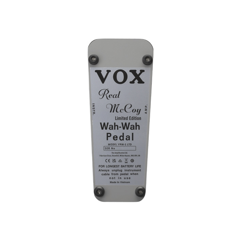 VOX Real McCoy Wah Pedal 한정판 와우 페달 기타이펙터 (VRM-1 LTD) - 상세 이미지 4