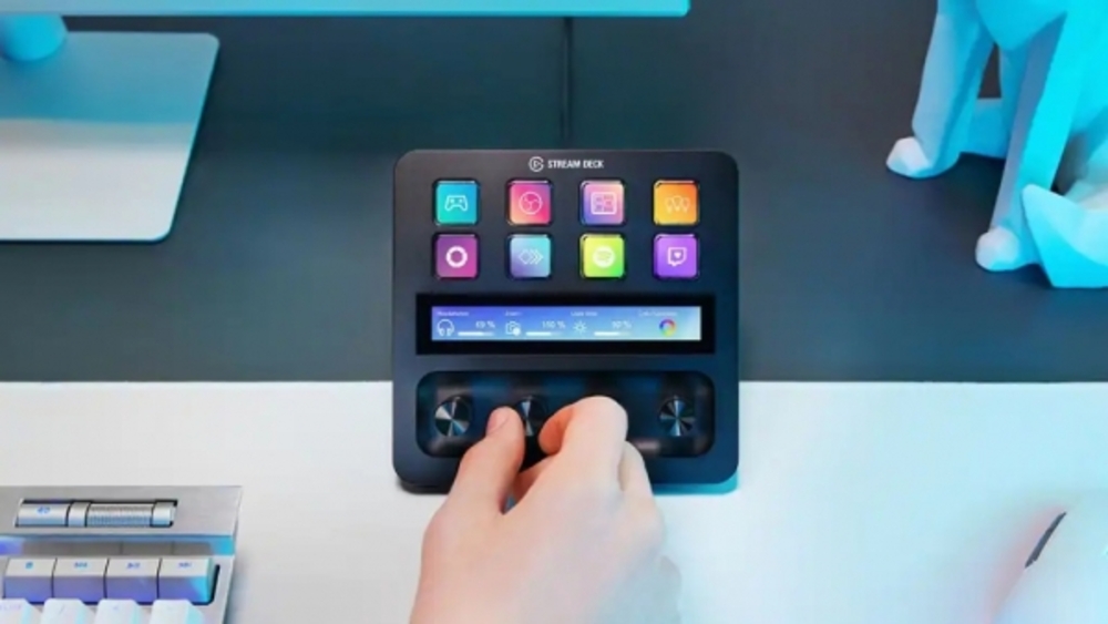 엘가토 스트림덱+ 블랙 Stream Deck plus+ Black 매크로 커스터마이징 버튼 - 상세 이미지 4