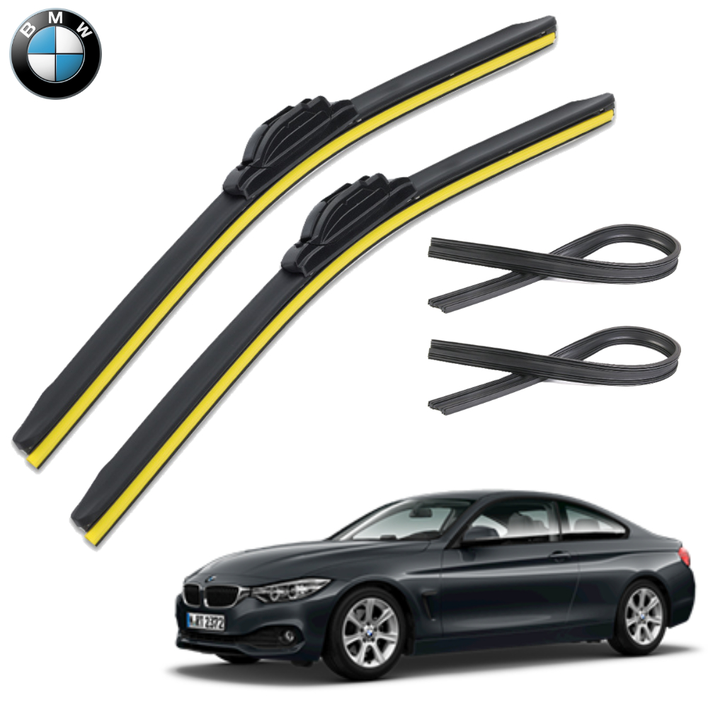 1+1+1 BMW 4시리즈 윈도우브러쉬 와이퍼 블레이드 리필고무 세트 PR - 상세 이미지 2